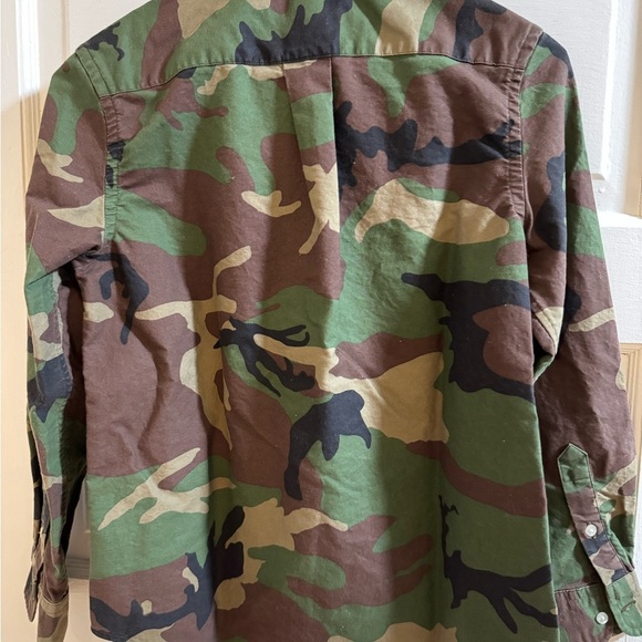 Ralph Lauren Green and Brown Lightweight Shirt Jacket - Picture 4 of 4